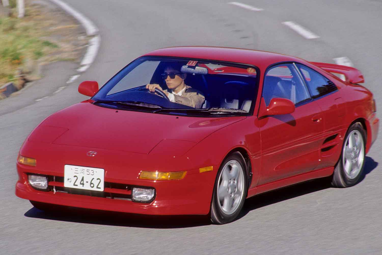 トヨタMR2（SW11）の走行写真