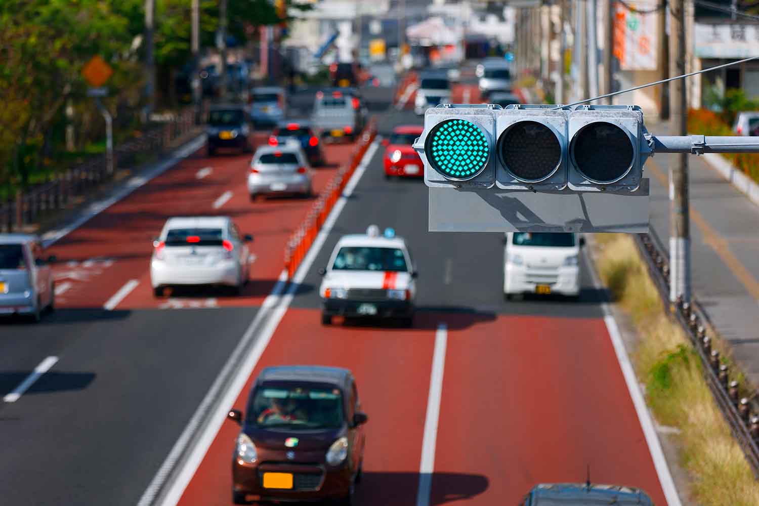 車道用信号機