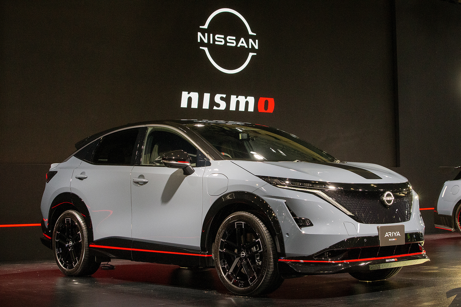 「日産アリアNISMO」のフロントスタイリング