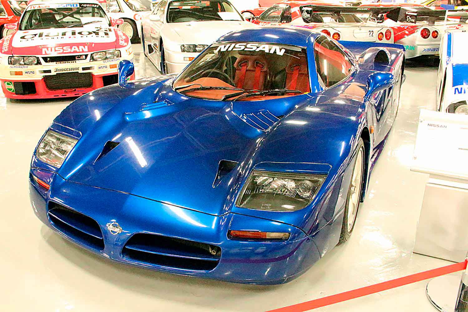 日産R390 GT1のフロントスタイリング