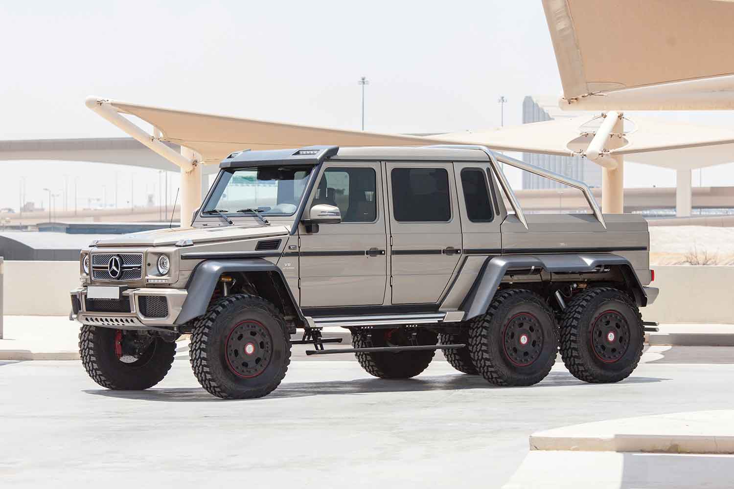 メルセデス・ベンツ G63AMG 6×6のフロントスタイリング