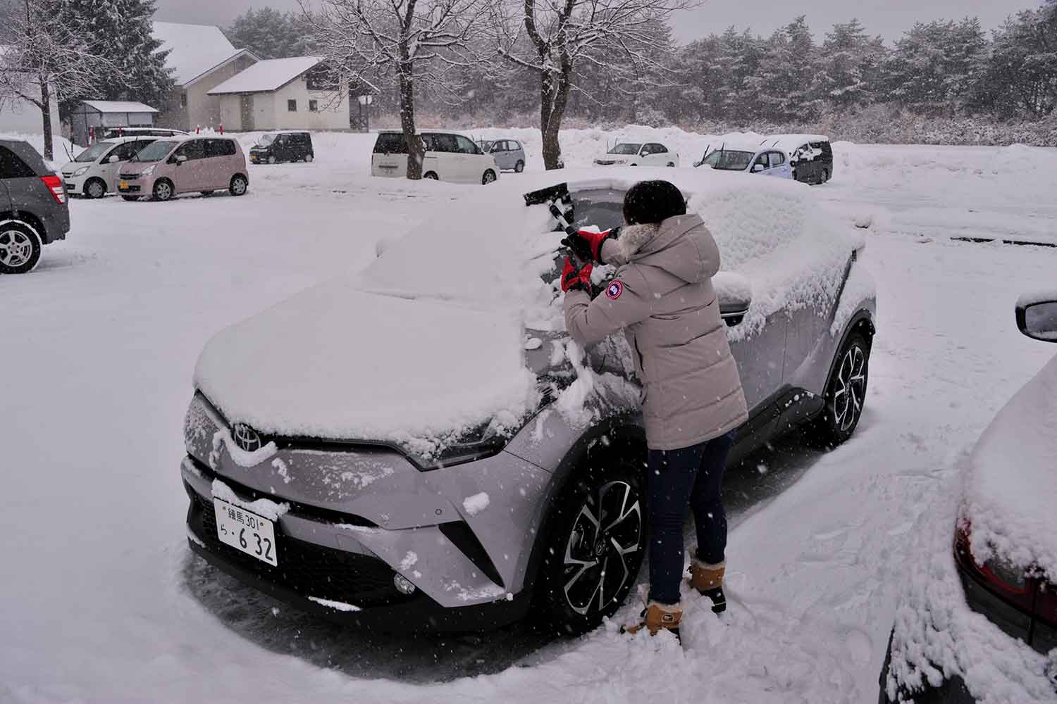 雪おろしをしている写真 〜 画像5