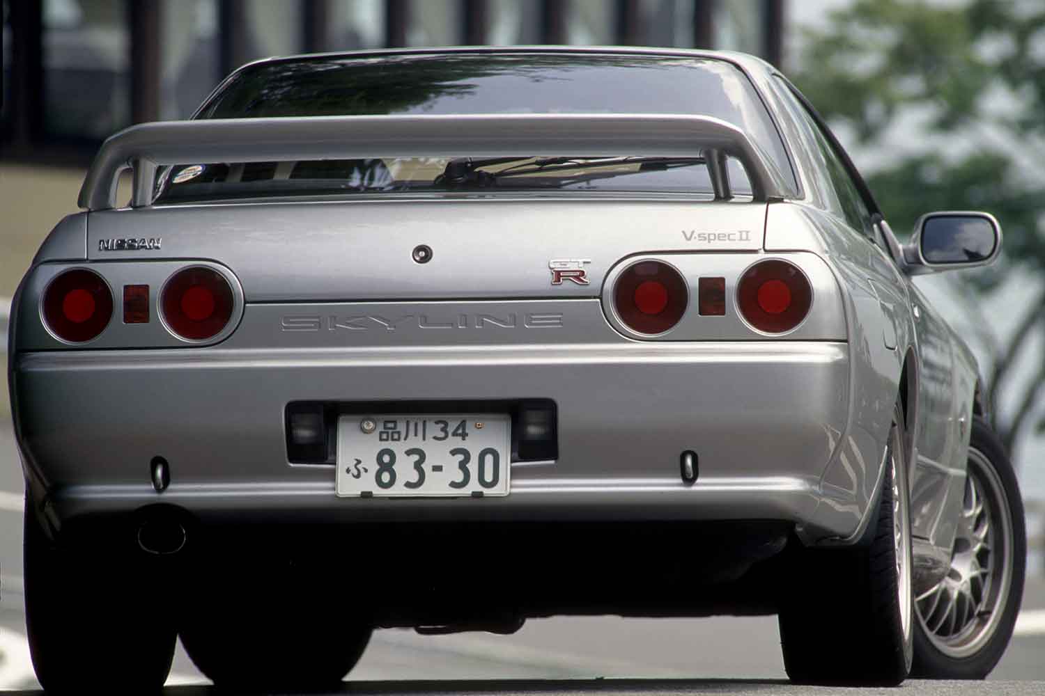 日産スカイラインGT-R（R32）のリヤスタイリング