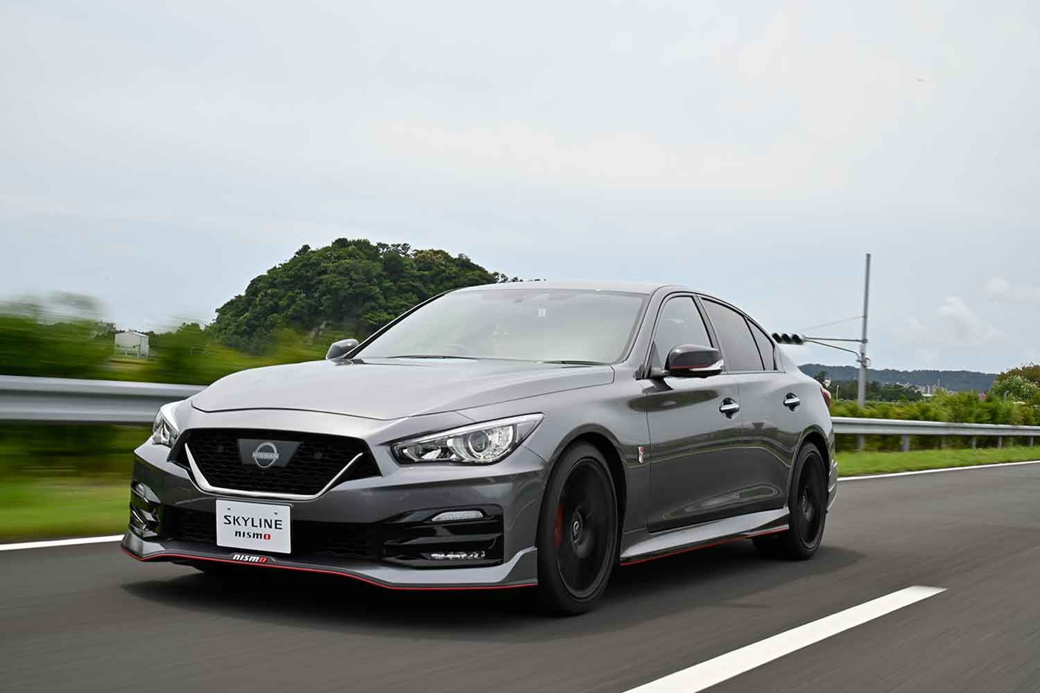 日産スカイラインNISMO（V37）の走行写真 〜 画像8