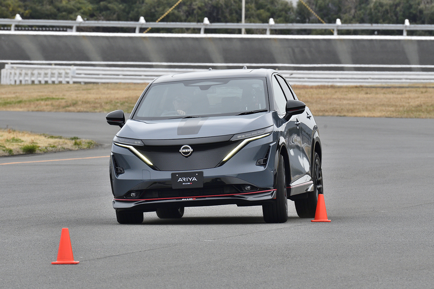 日産アリアNISMO B9のテストコース試乗 〜 画像39