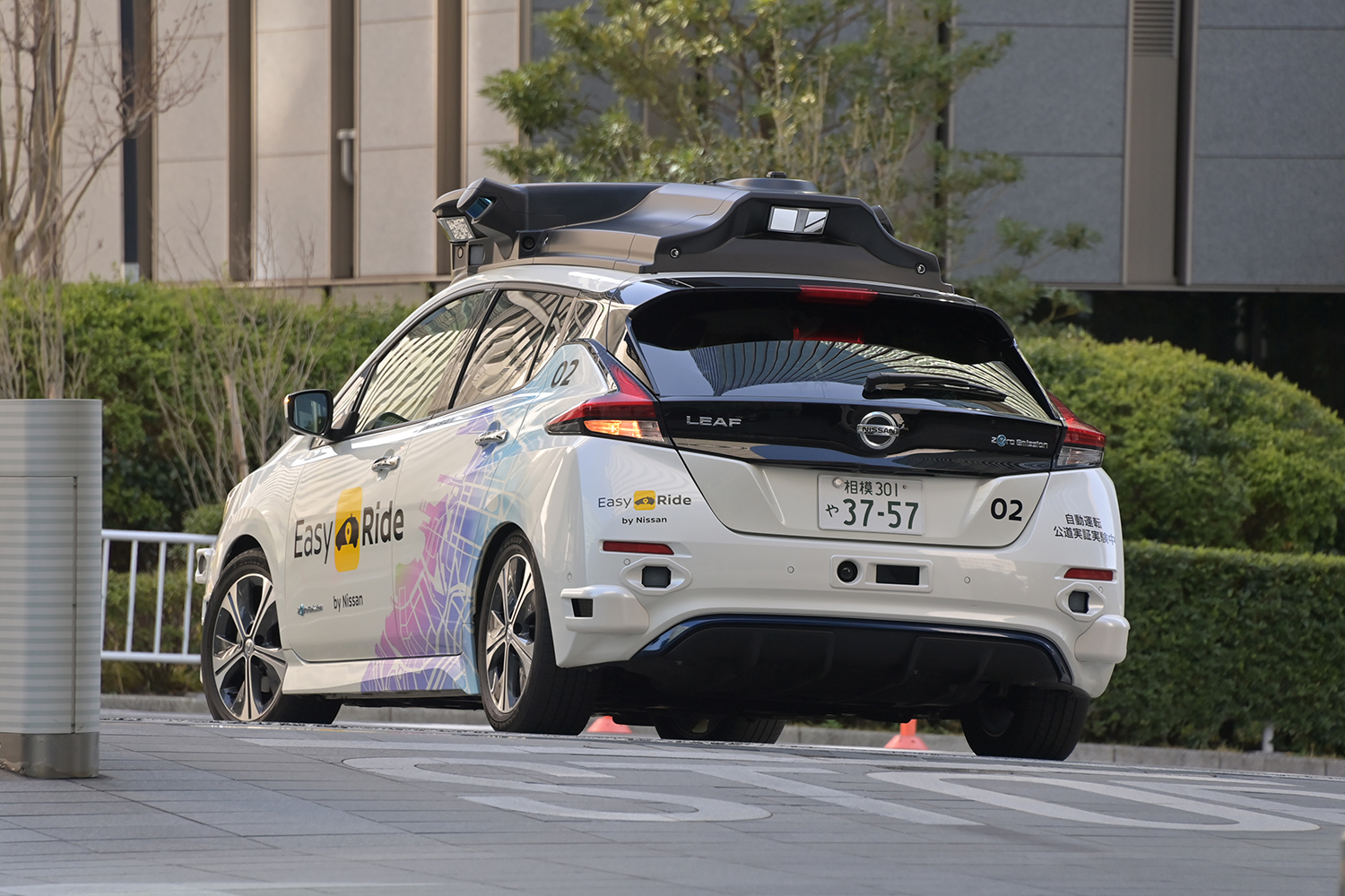 日産リーフ 自動運転実証実験車両 〜 画像31