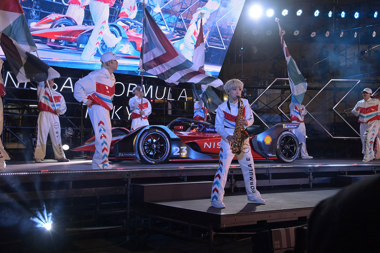 NISSAN FORMULA E ROPPONGI CIRCUITでパフォーマンス 〜 画像28