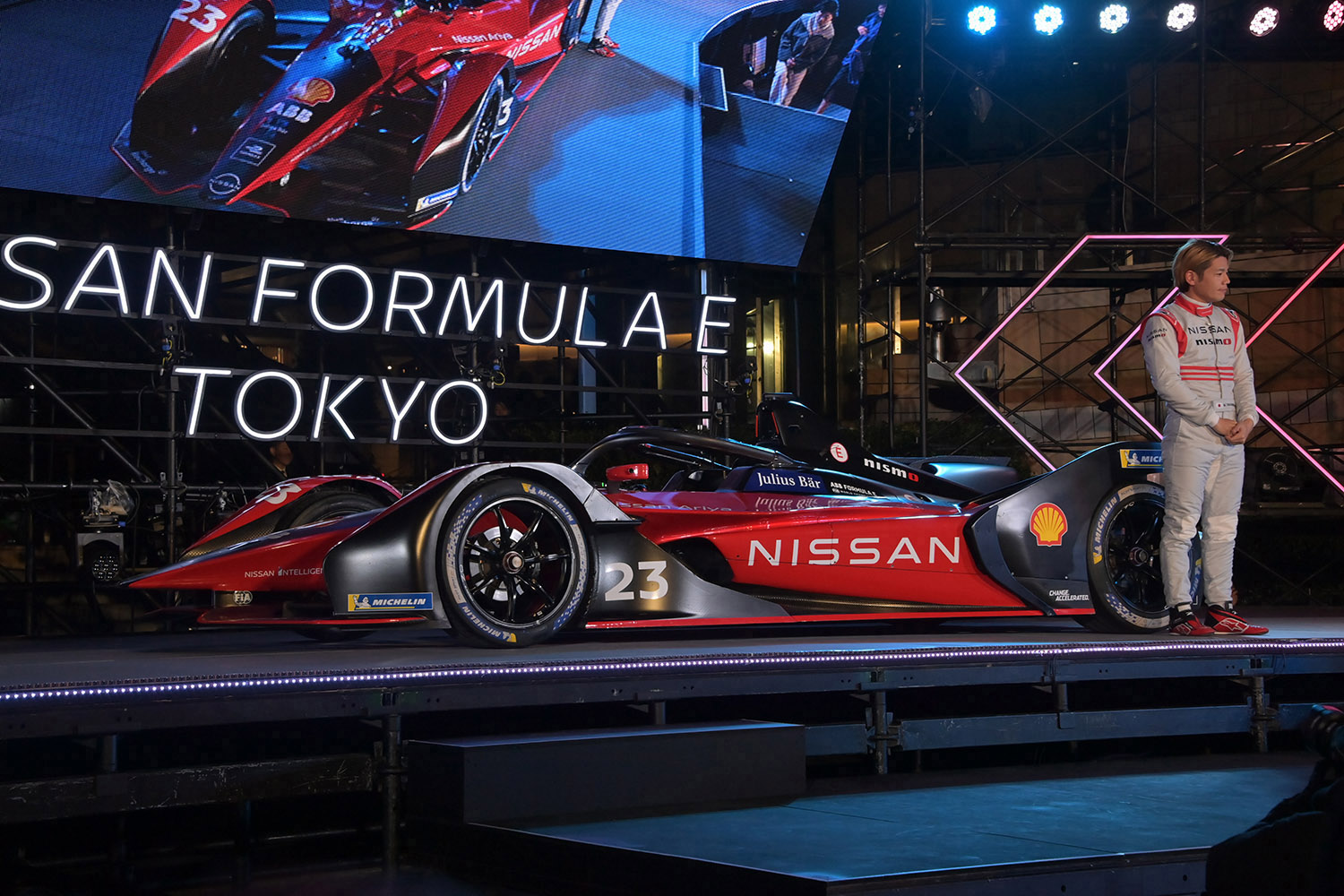 一夜限りのスペシャルイベント「NISSAN FORMULA E ROPPONGI CIRCUIT」に白石麻衣さんや小池都知事が登場 〜 画像3