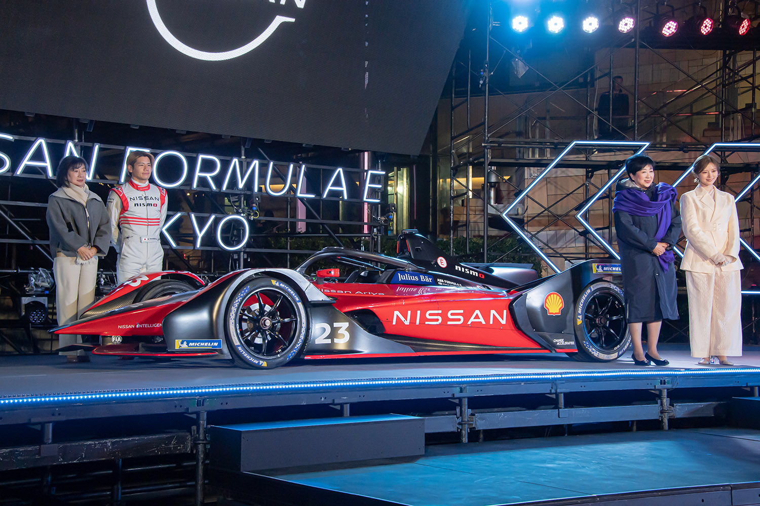 一夜限りのスペシャルイベント「NISSAN FORMULA E ROPPONGI CIRCUIT」に白石麻衣さんや小池都知事が登場 〜 画像7