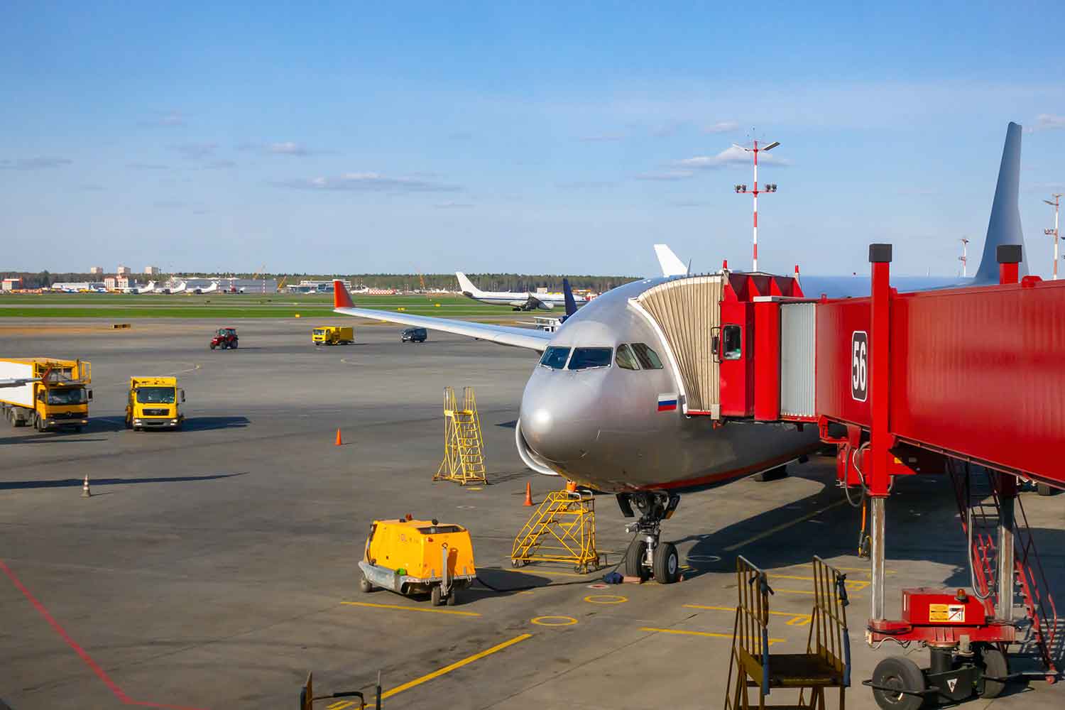 ロシアの空港のイメージ