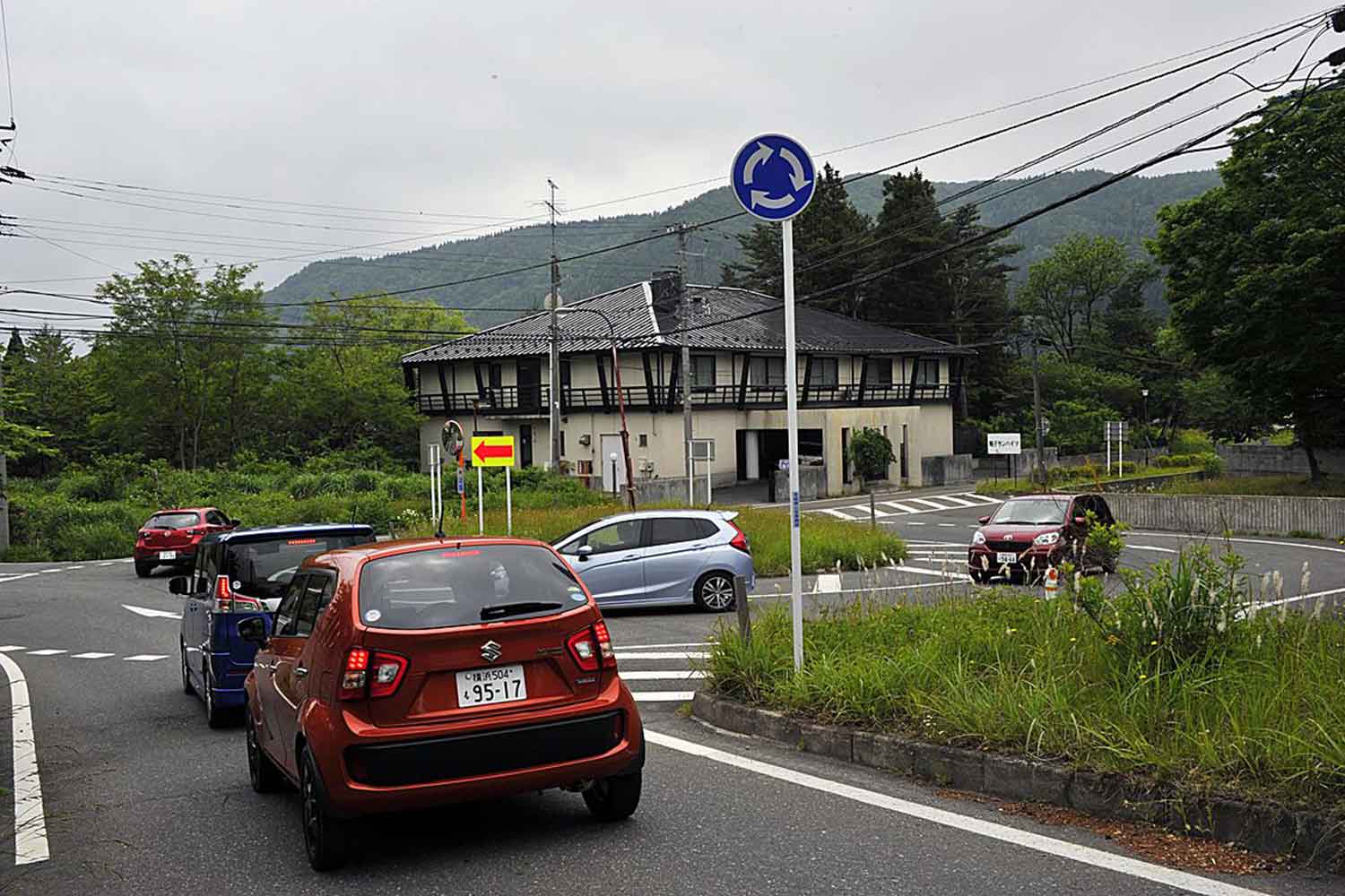 日本国内にあるラウンドアバウト（環状交差点）