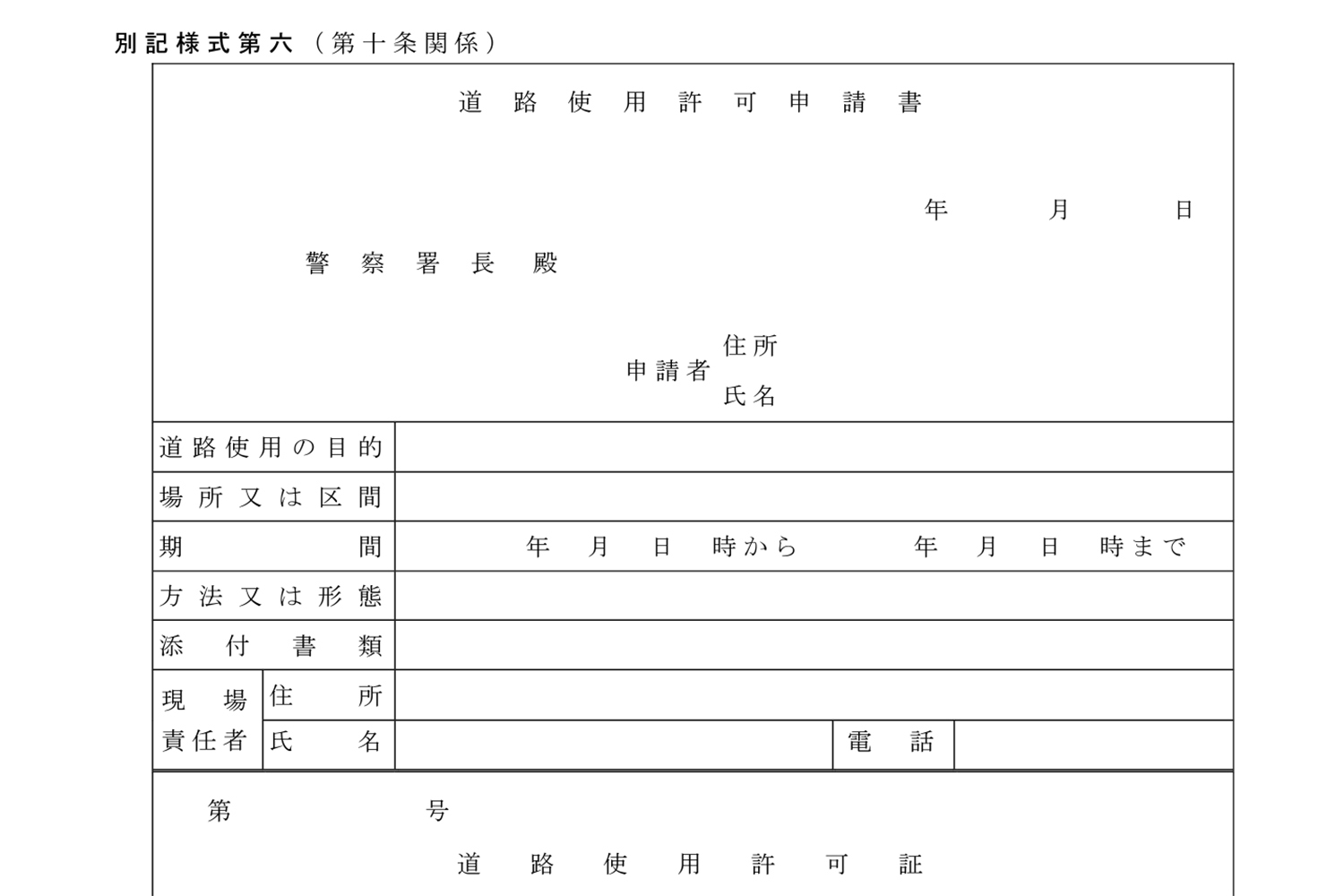 道路で何かしたい際に必要な「道路使用許可」ってなに？ 〜 画像6