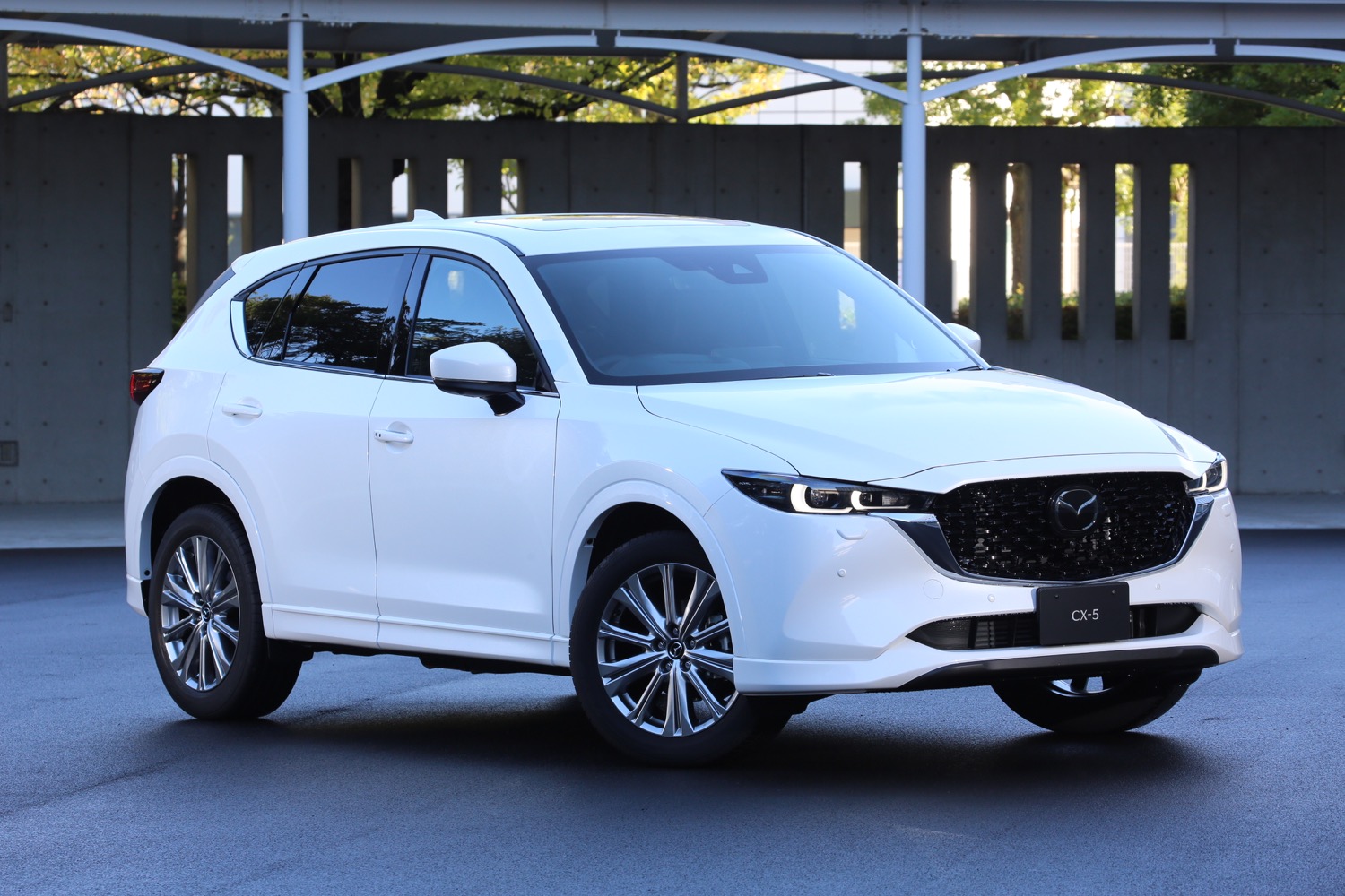 CX-5のフロントビュー