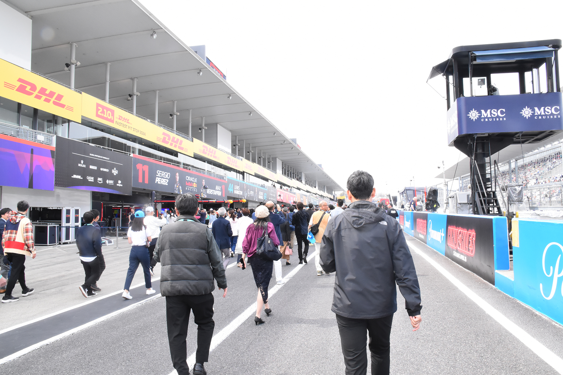 桜満開の鈴鹿がみせたF1日本GP激熱の闘いをカタール航空のパドッククラブから観戦した 〜 画像80