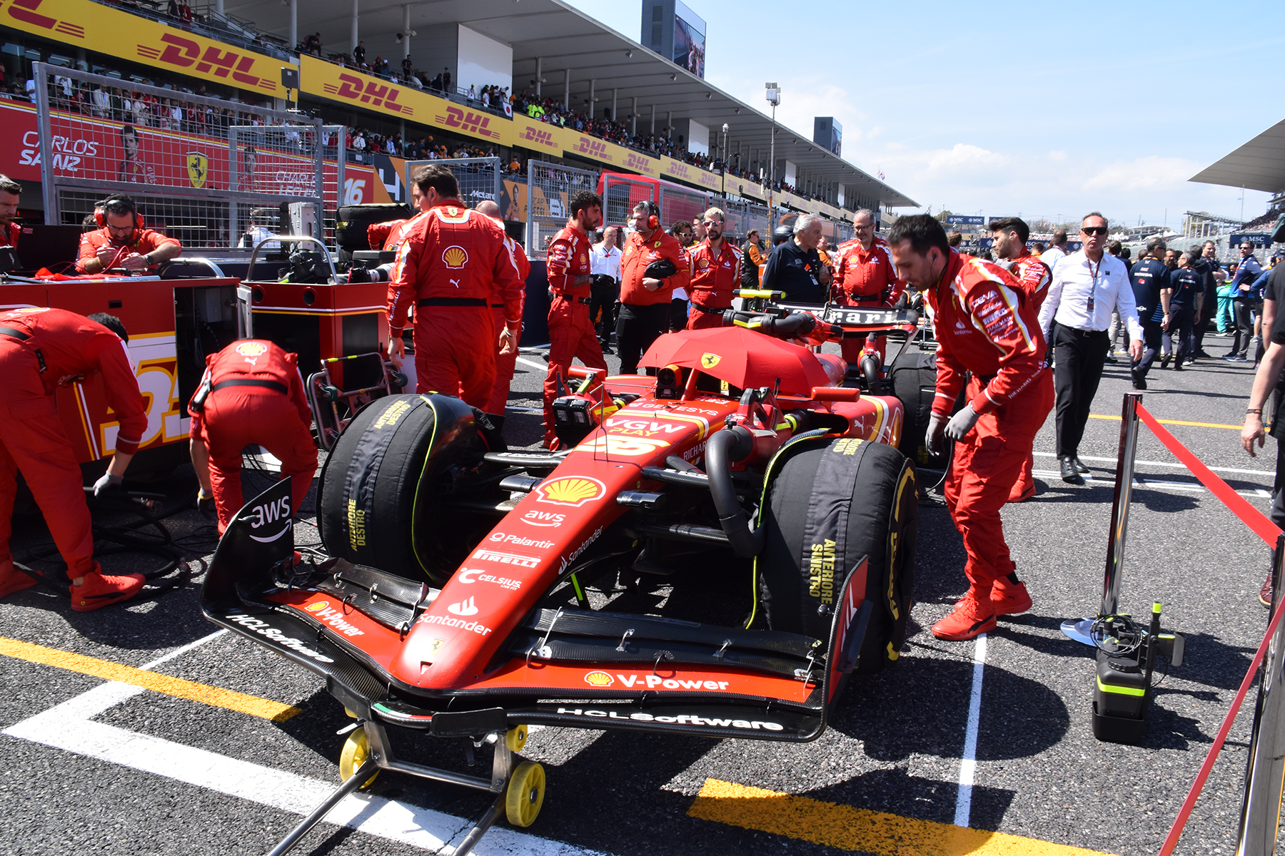 桜満開の鈴鹿がみせたF1日本GP激熱の闘いをカタール航空のパドッククラブから観戦した 〜 画像63