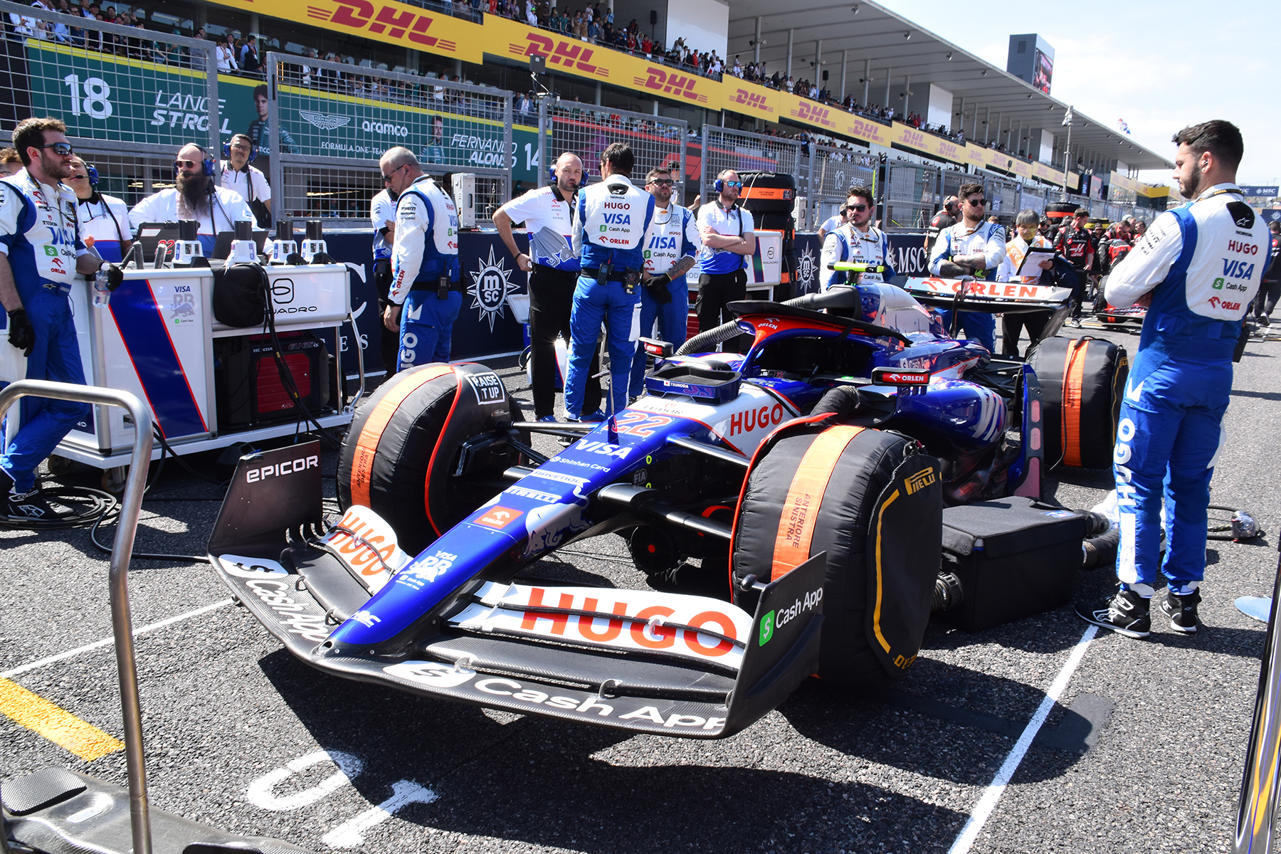 桜満開の鈴鹿がみせたF1日本GP激熱の闘いをカタール航空のパドッククラブから観戦した 〜 画像68