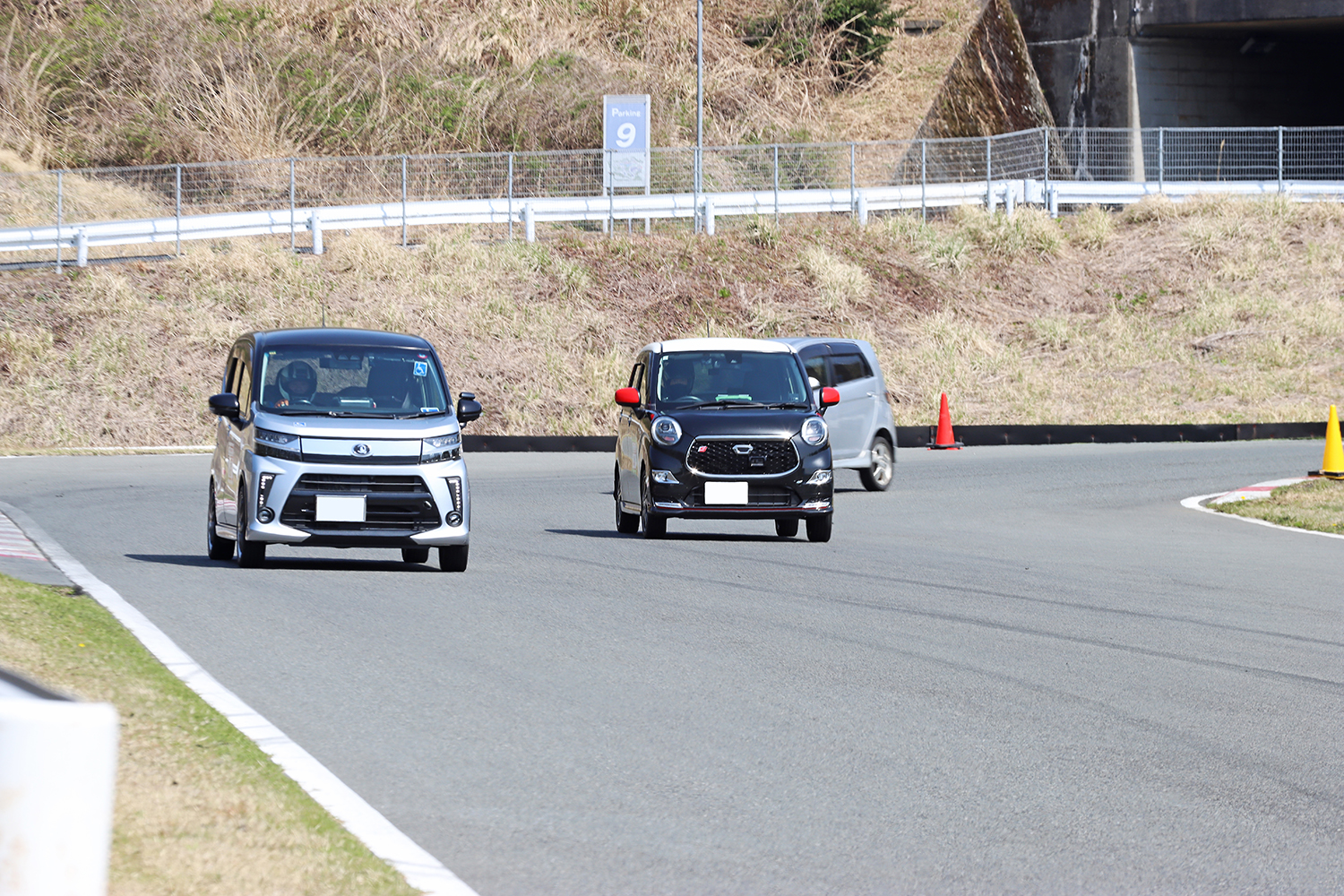 「D-SPORT&DAIHATSU challenge Cup」サーキット走行のようす