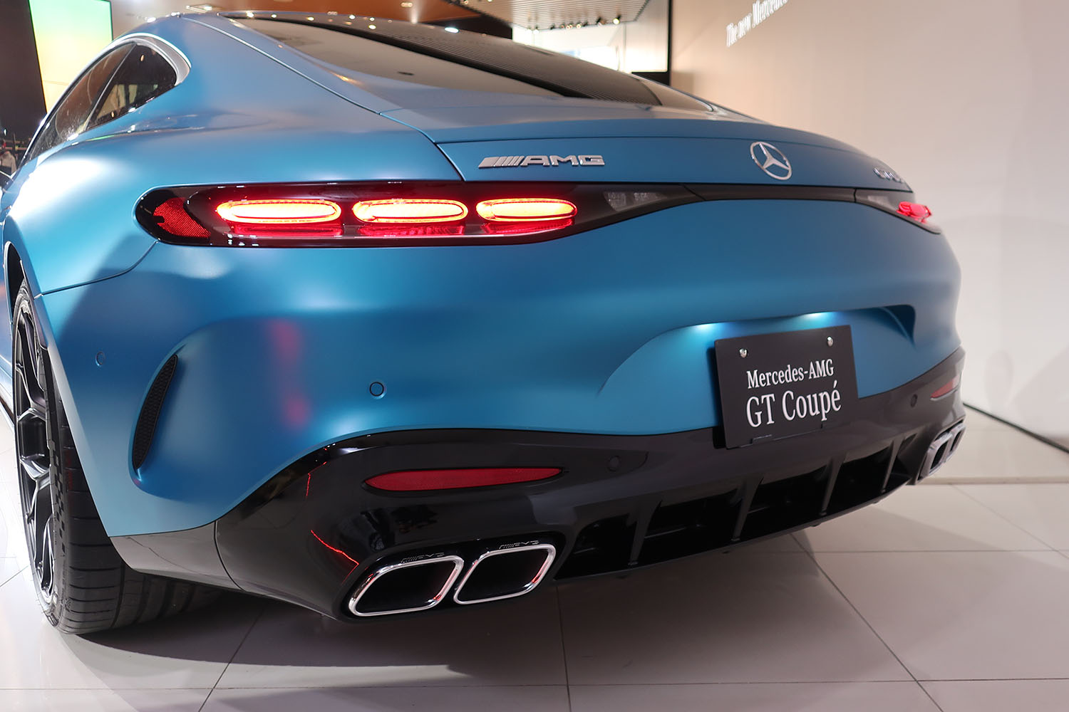 メルセデスAMG GT クーペのリヤエンド 〜 画像43