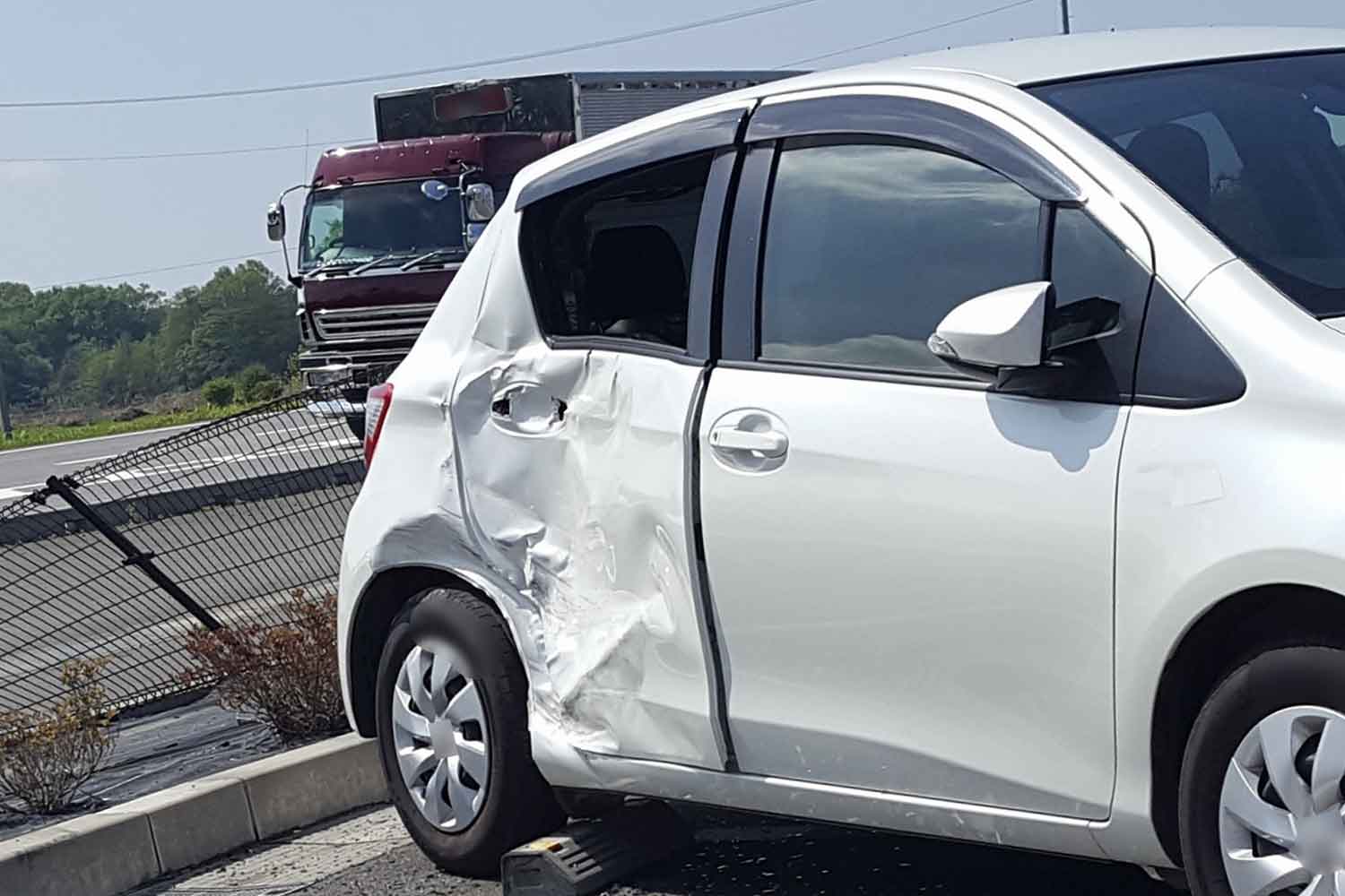 駐車場で停める場所を変えれば事故リスクを大幅低減