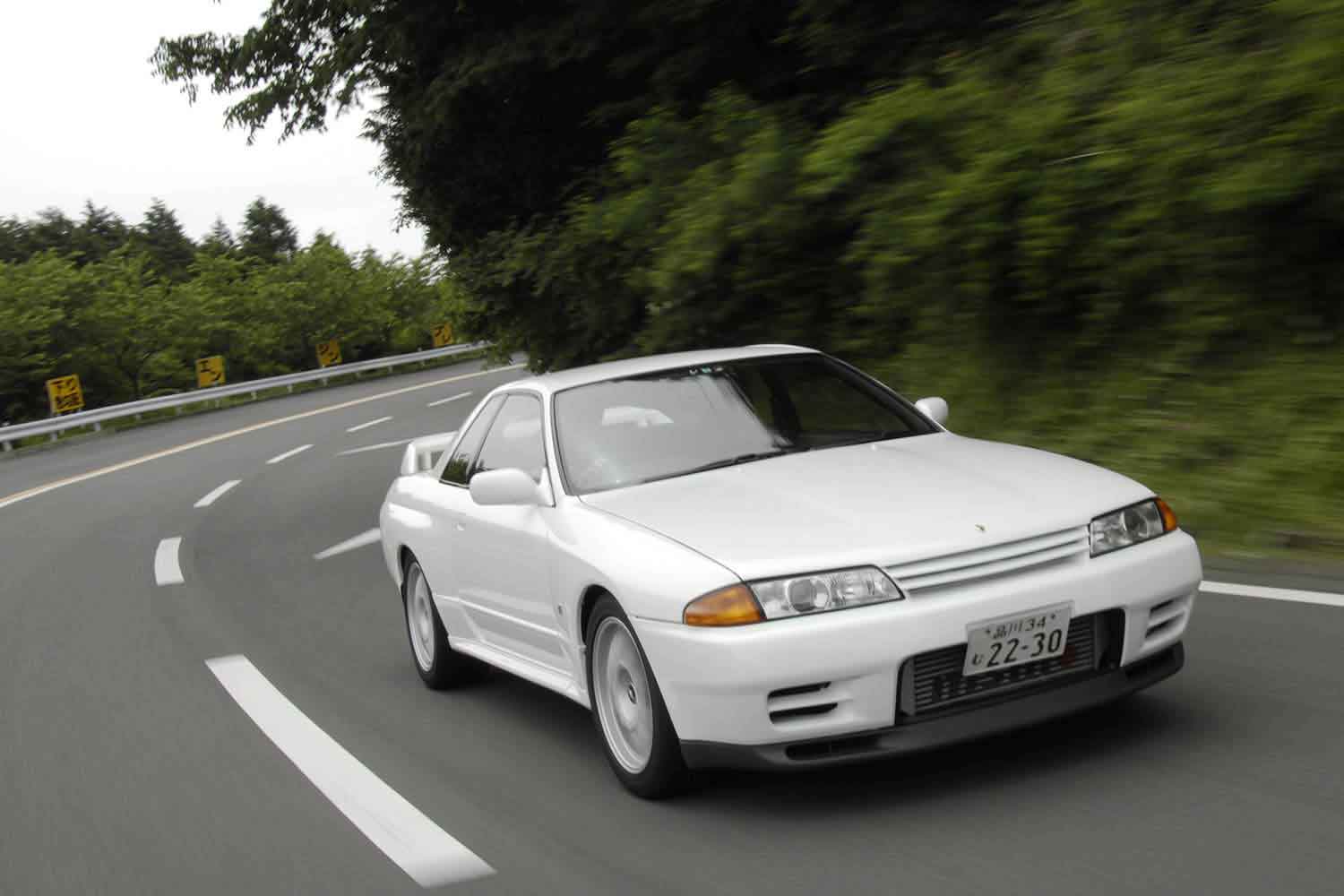 日産スカイラインGT-R（R32）の走行写真 〜 画像3