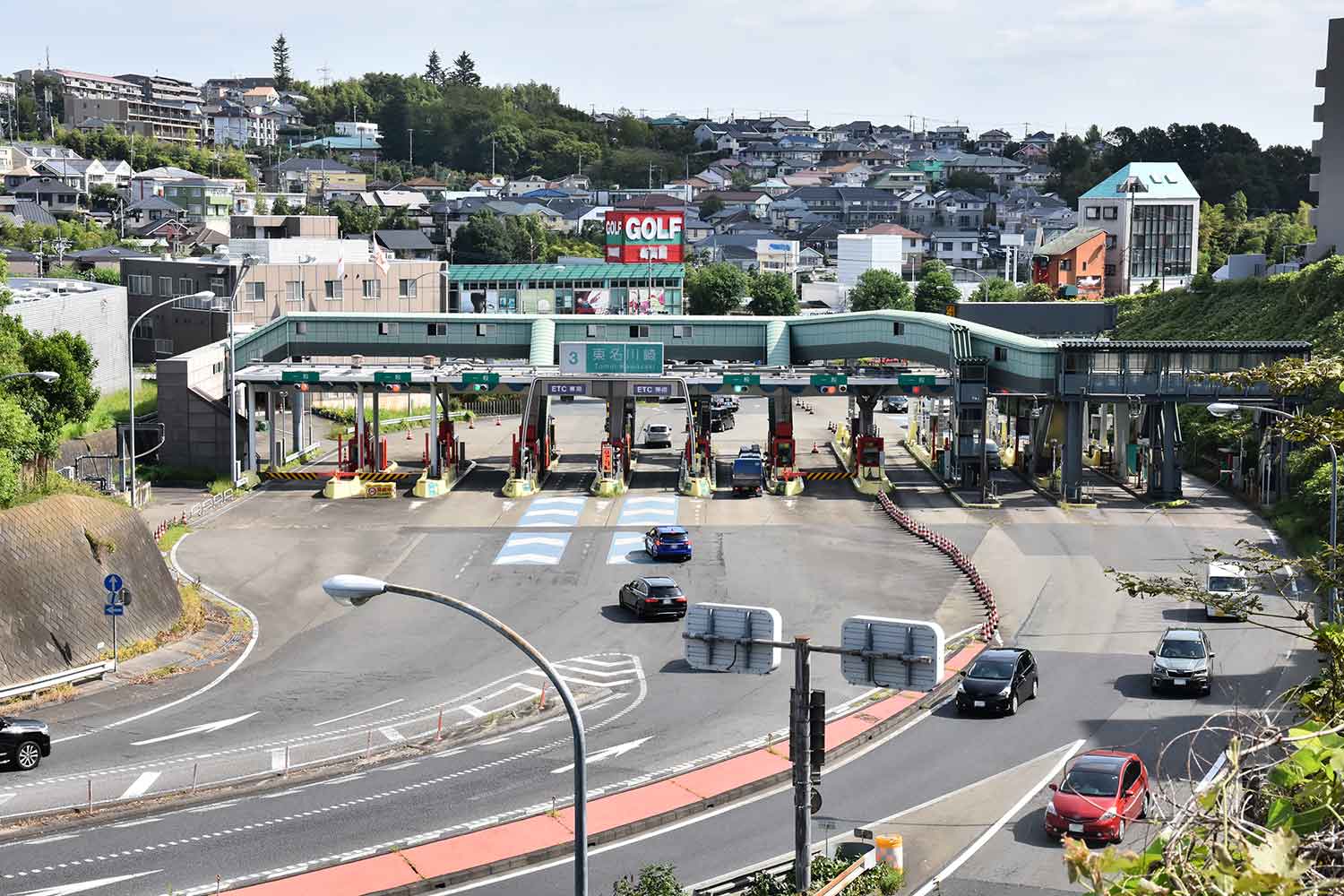 高速道路の料金所