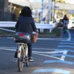 【画像】自転車を追い越すには黄色の実線を踏んじゃう！　違反を避けるために延々遅い自転車の後ろを走る……必要はなかった!! 〜 画像2