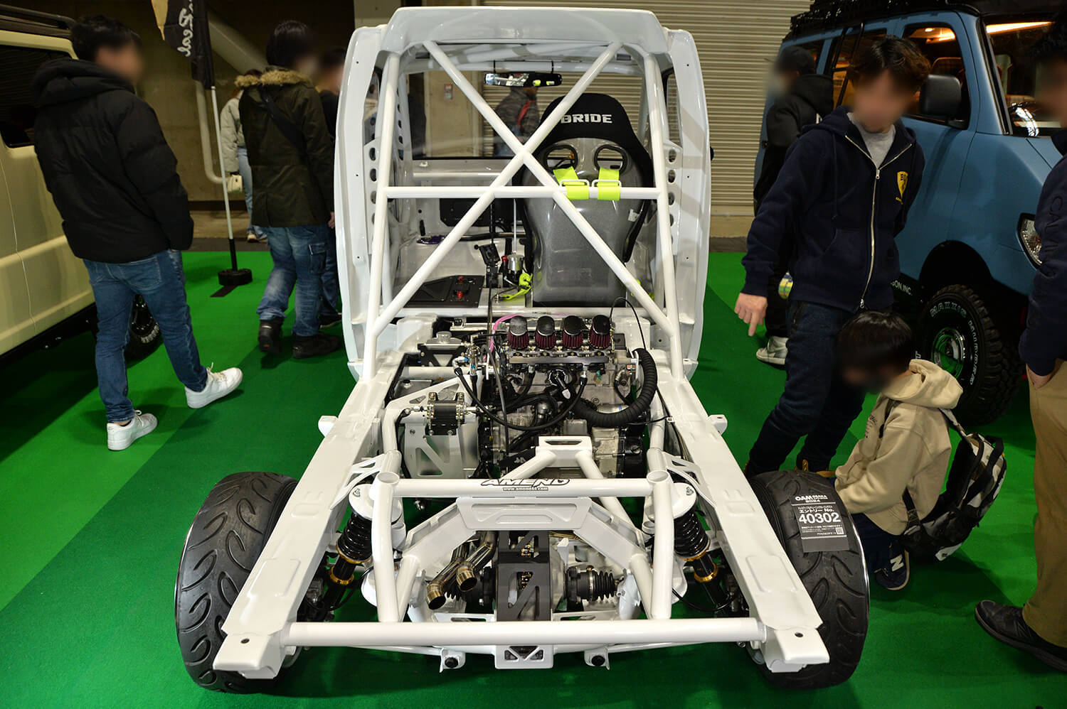 大阪オートメッセ2024でAMENDが制作したスズキ・キャリィに注目！ | 自動車情報・ニュース WEB CARTOP