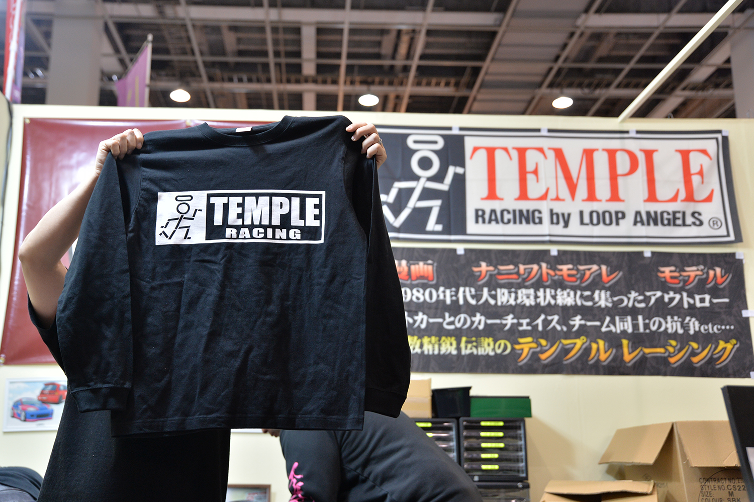 「TEMPLE ASLAN」のブース