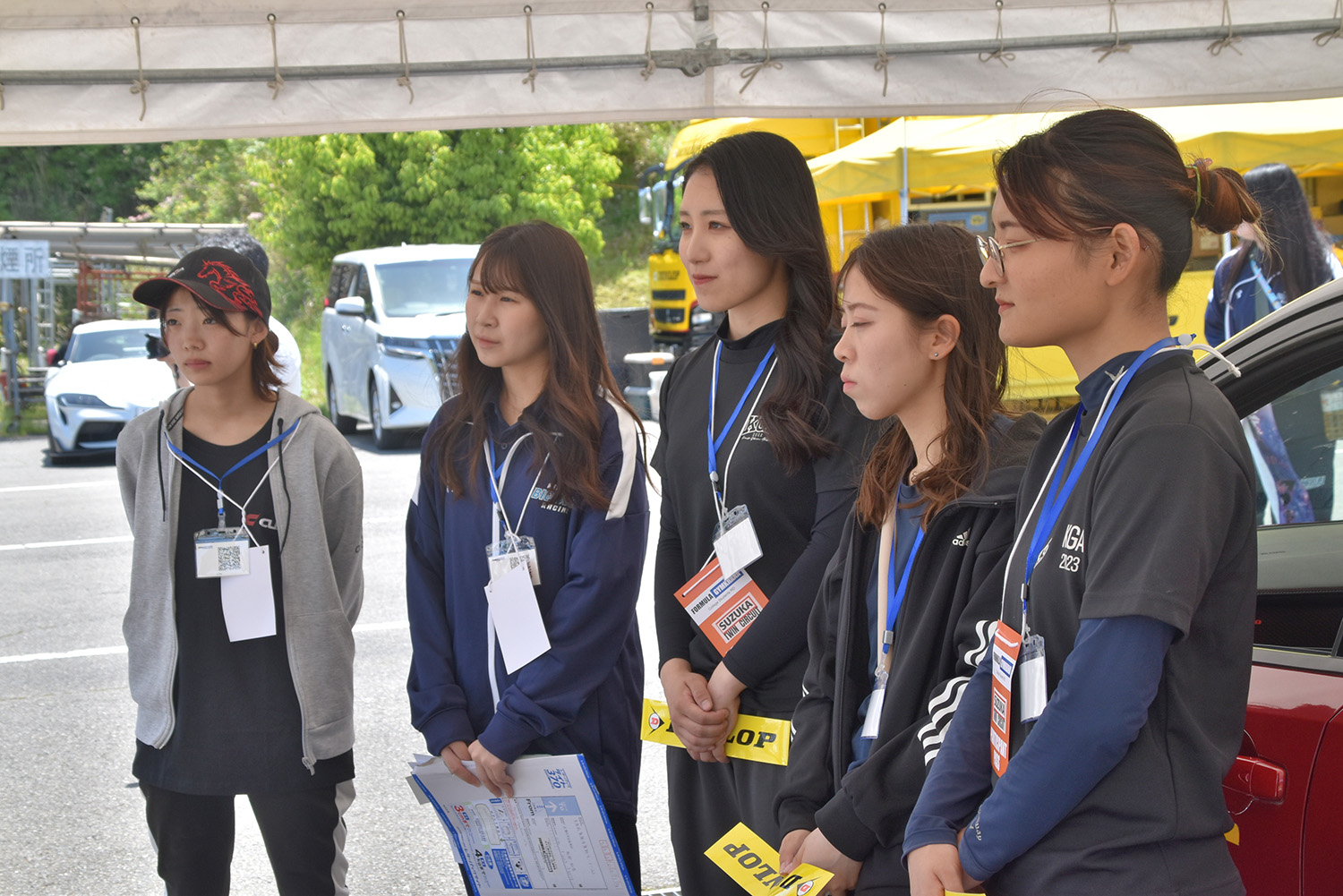 フォーミュラジムカーナ2024女子クラスの参加選手