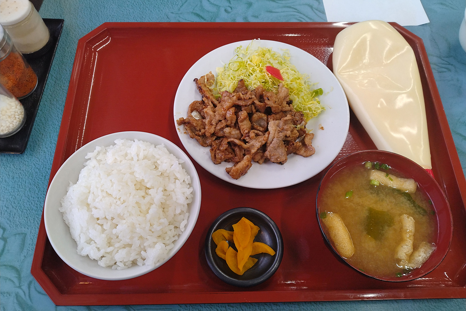 食堂SSの焼肉定食 〜 画像4