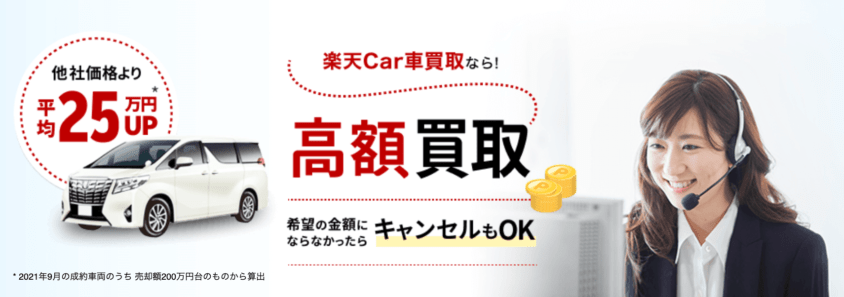 楽天Car車買取の利用はおすすめ？　口コミや評判や特徴について紹介