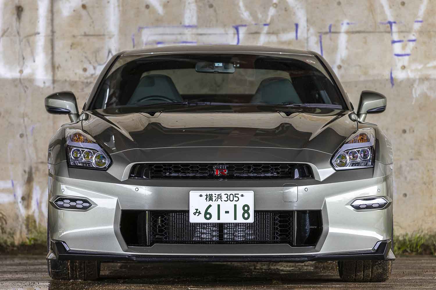 日産GT-R（R35）のフロントまわり