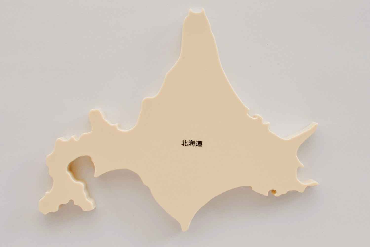 北海道の地図