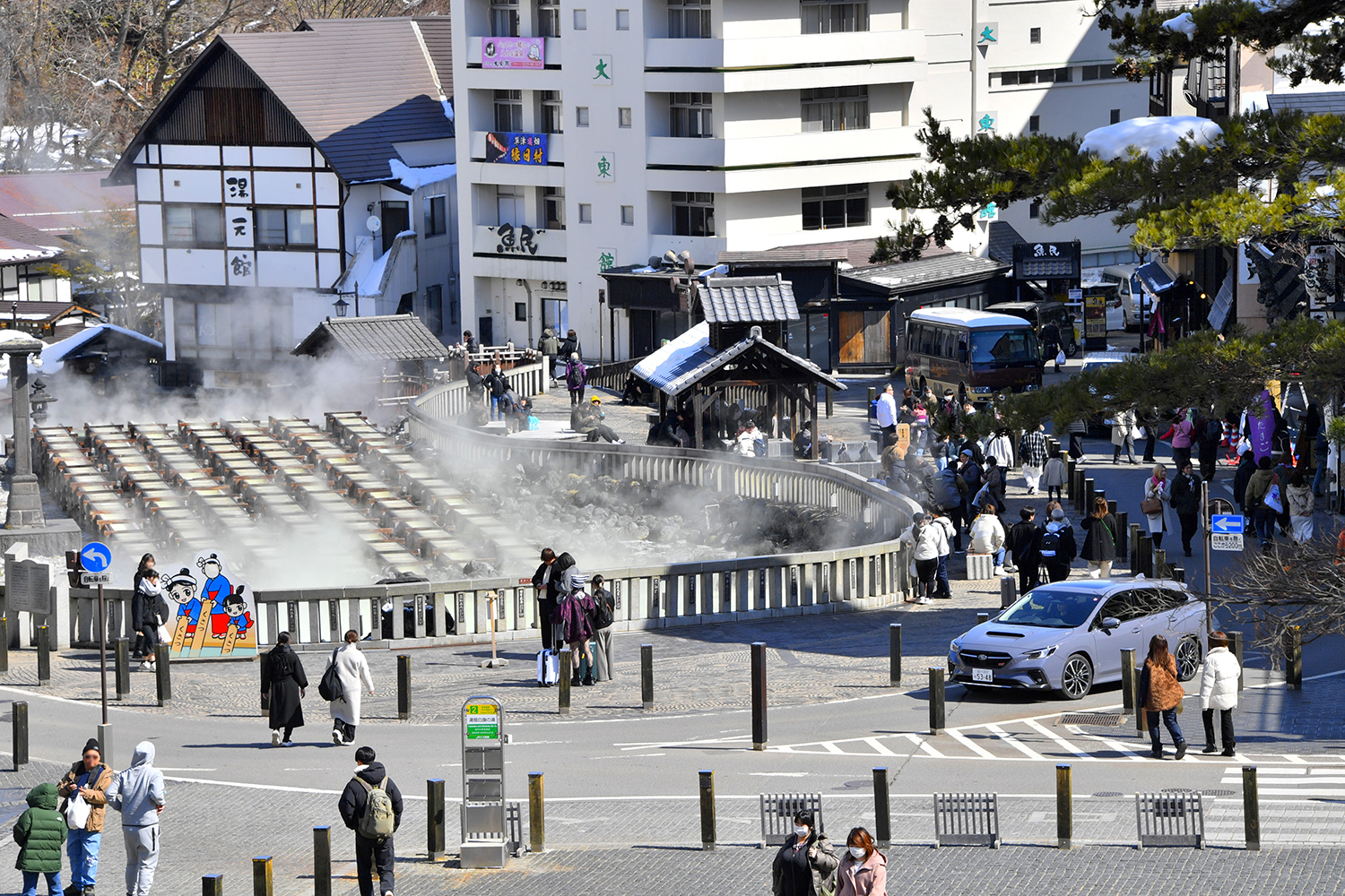 スバル車で上毛かるたの聖地を巡る！　第二札「草津よいとこ　薬の温泉」