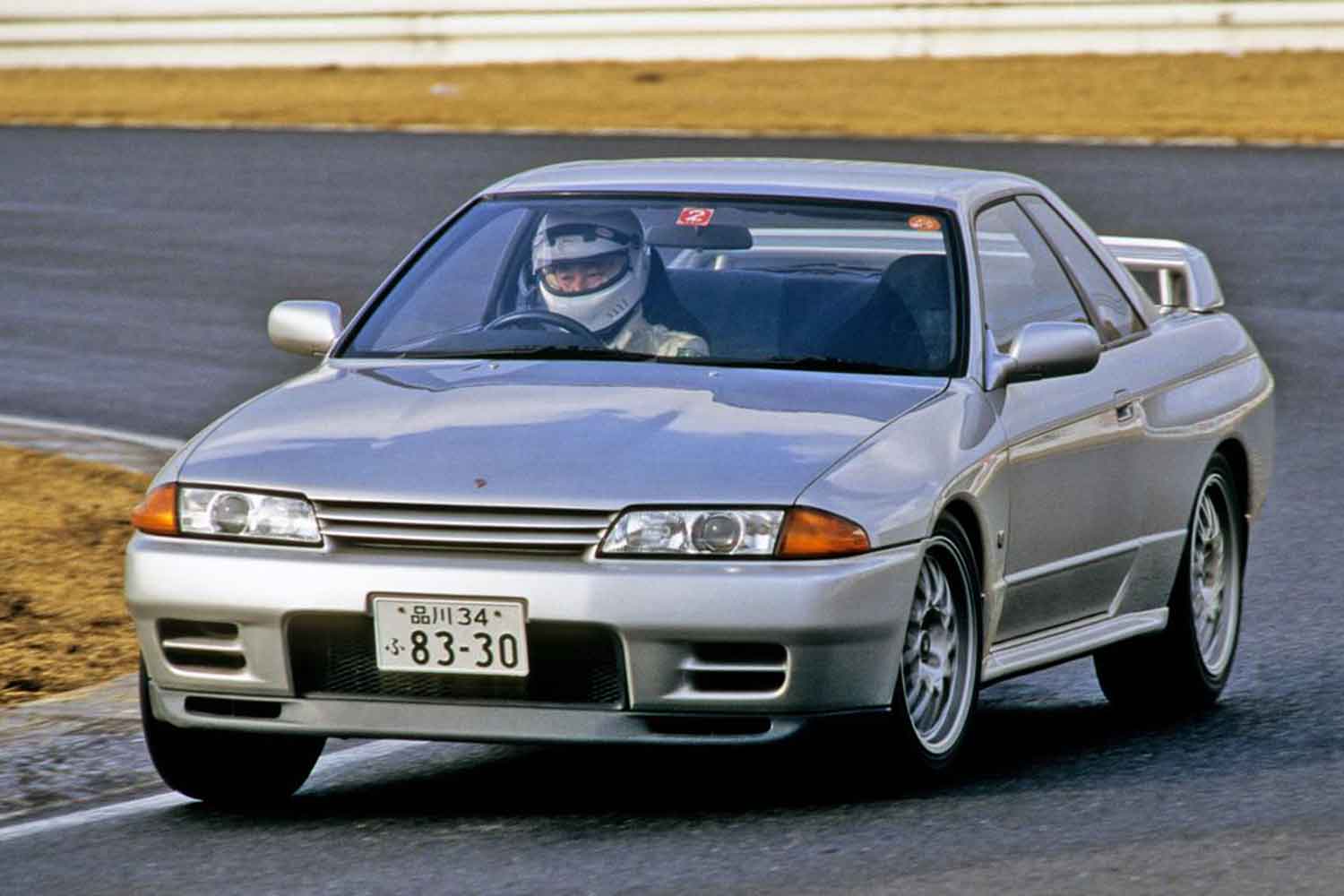 日産スカイラインGT-R（R32）の走行写真 〜 画像2