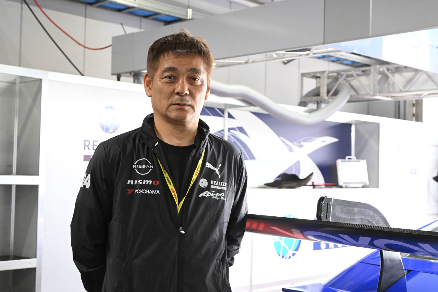 「KONDO RACING」チームのモータースポーツ事業部で技術部統括を務める阿立信昭氏 〜 画像2