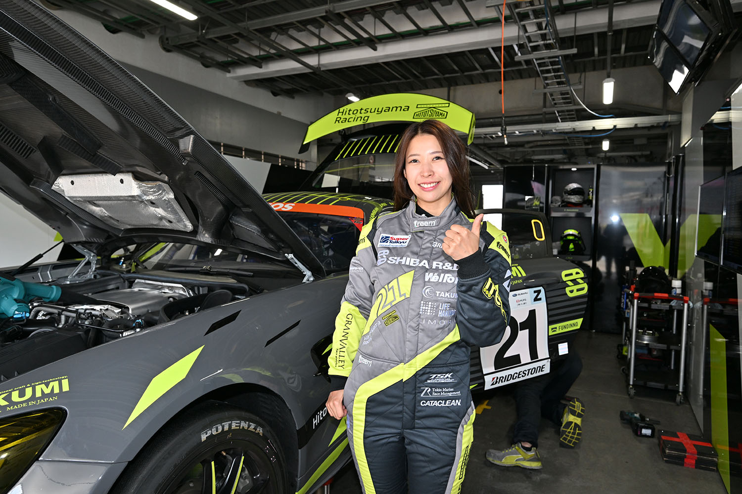 Hitotsuyama Racingの平川真子選手