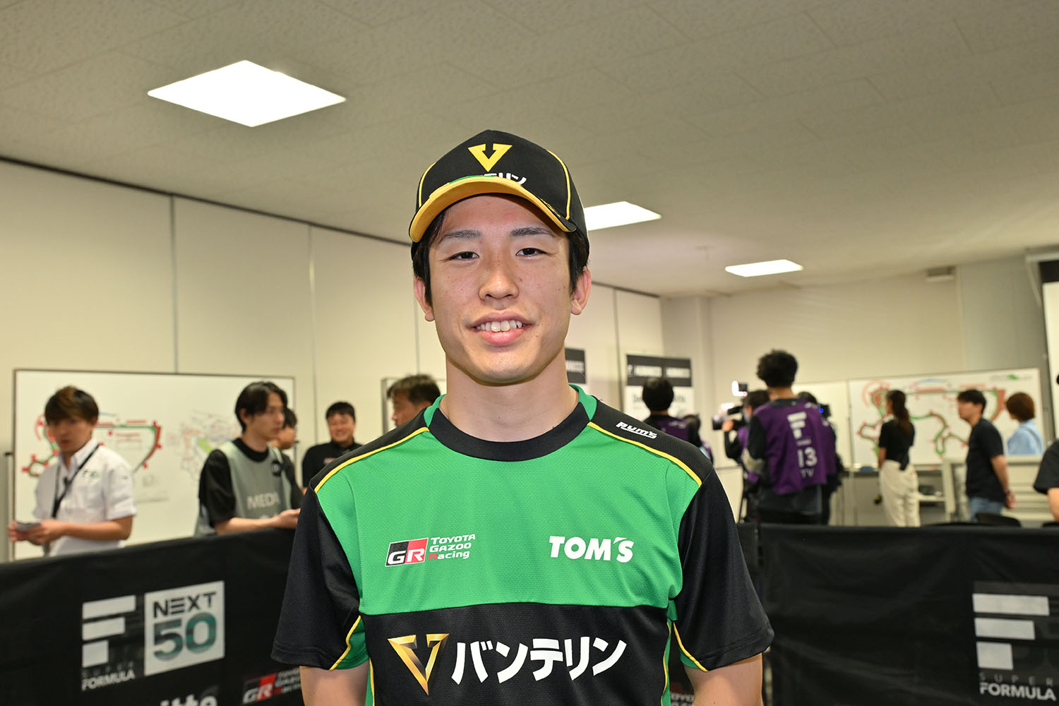 VANTELIN TEAM TOM’Sの坪井翔選手