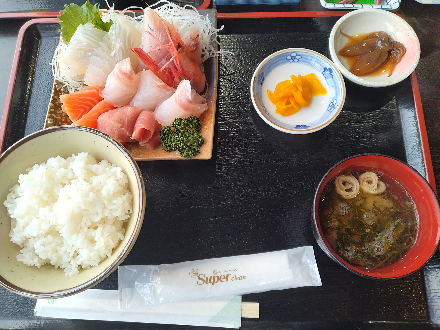 お刺身定食