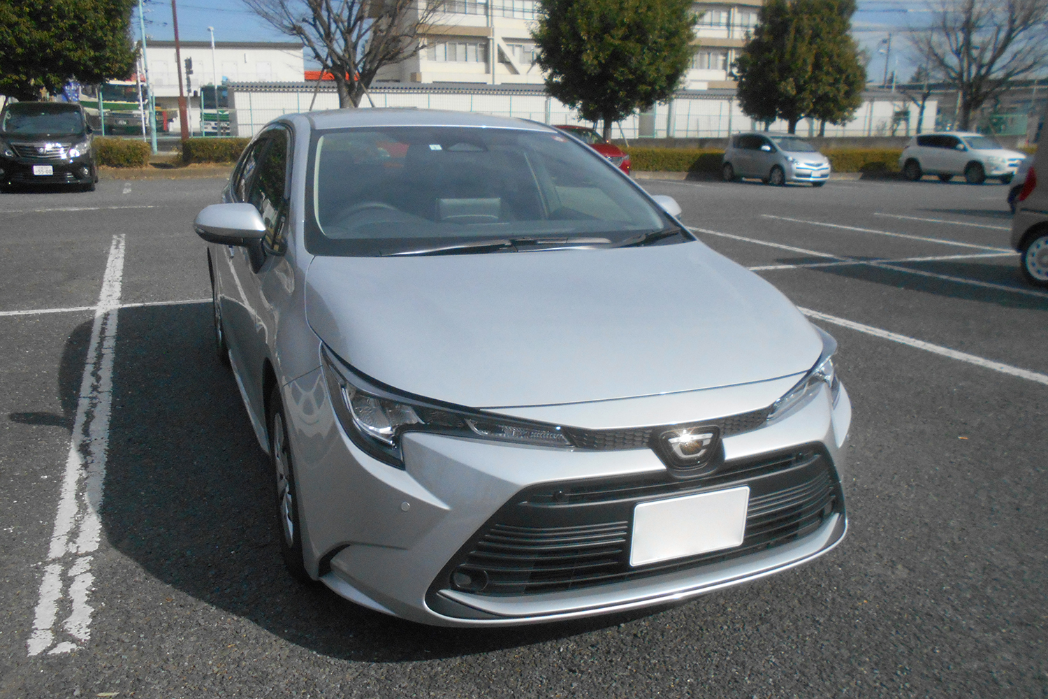 小林氏の愛車のカローラ