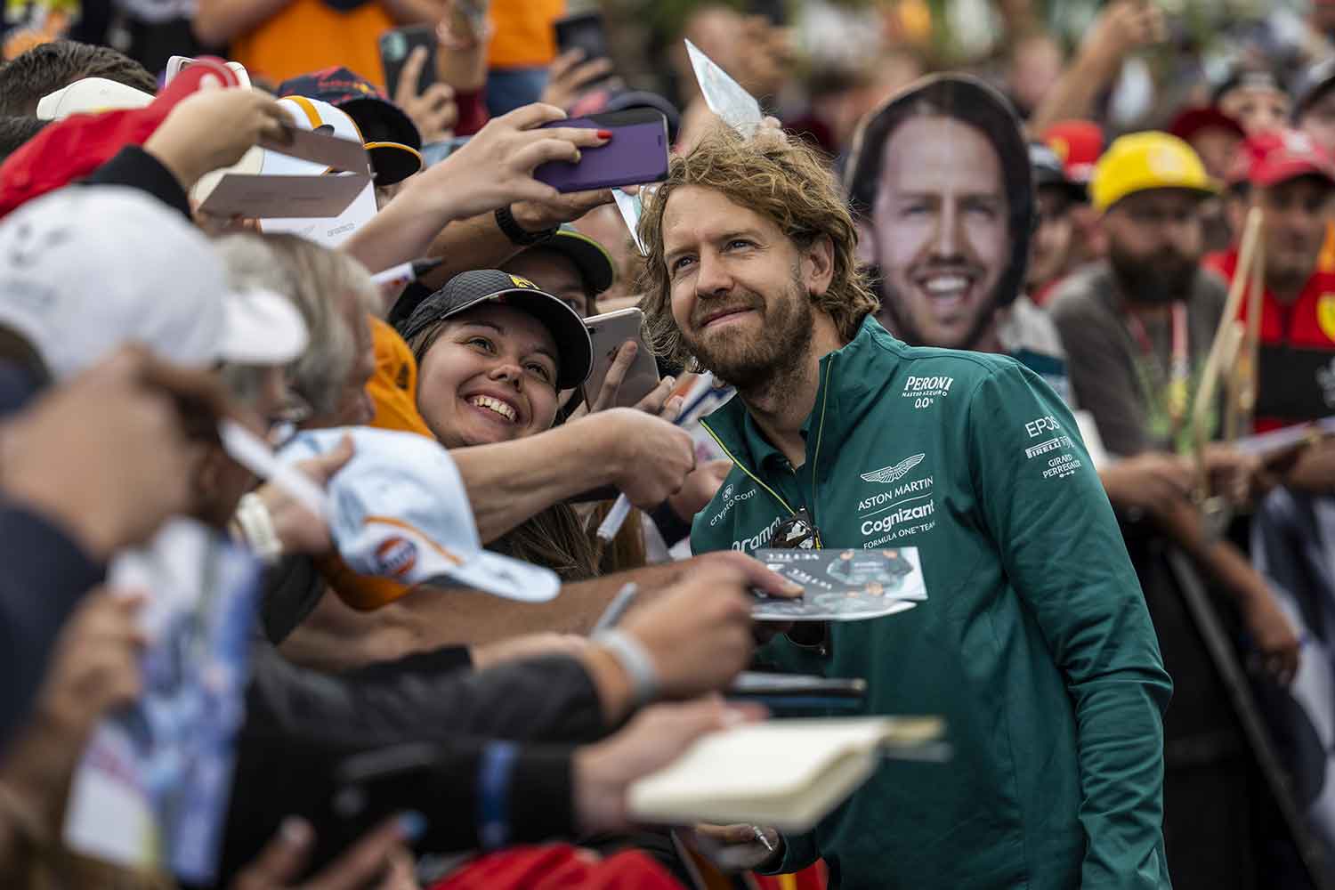 元F1ドライバーのセバスチャン・ベッテル選手