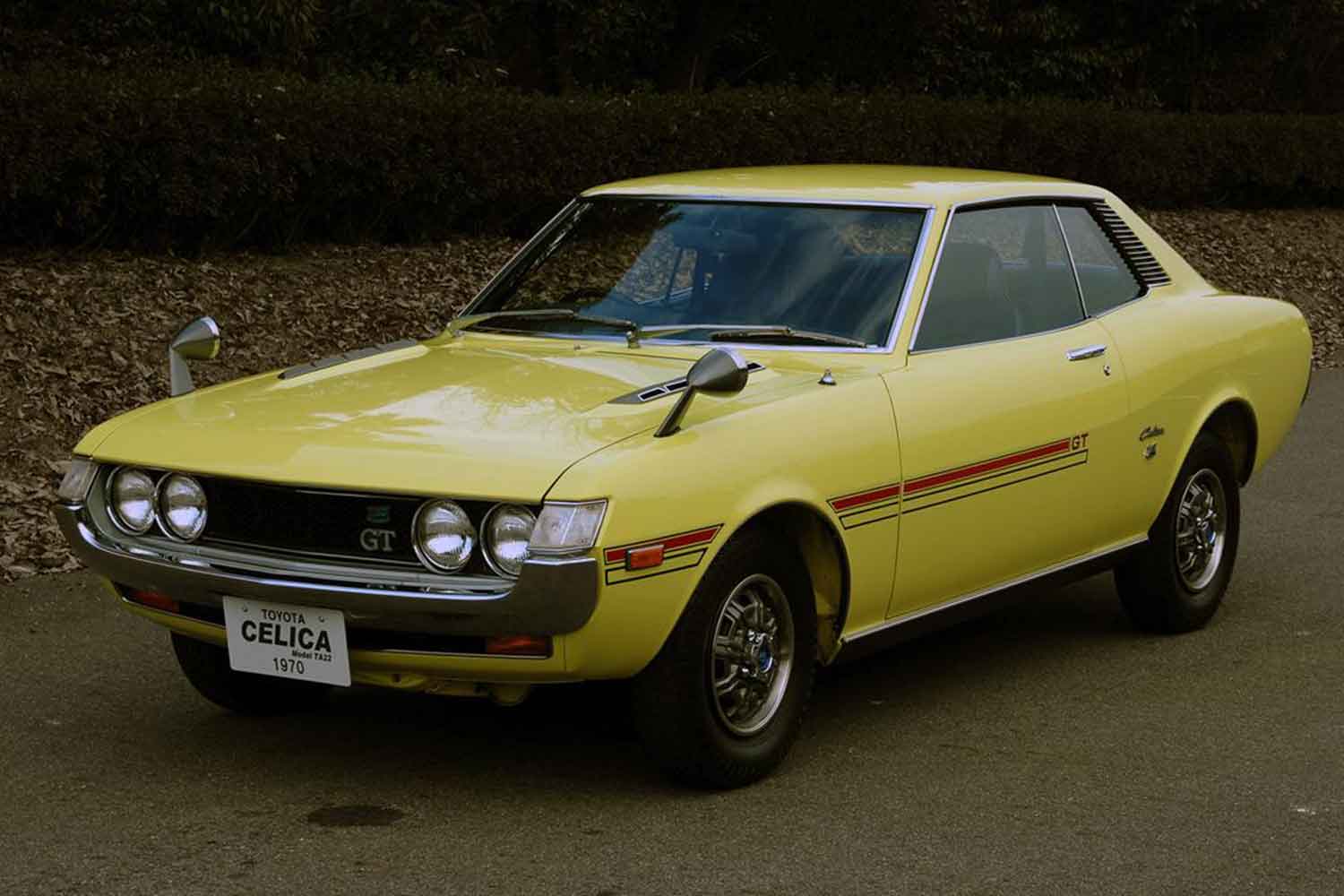 トヨタ・セリカ1600GTのフロント