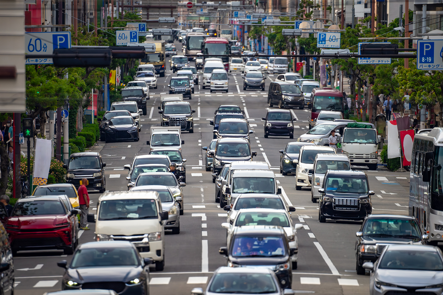 渋滞もイメージ