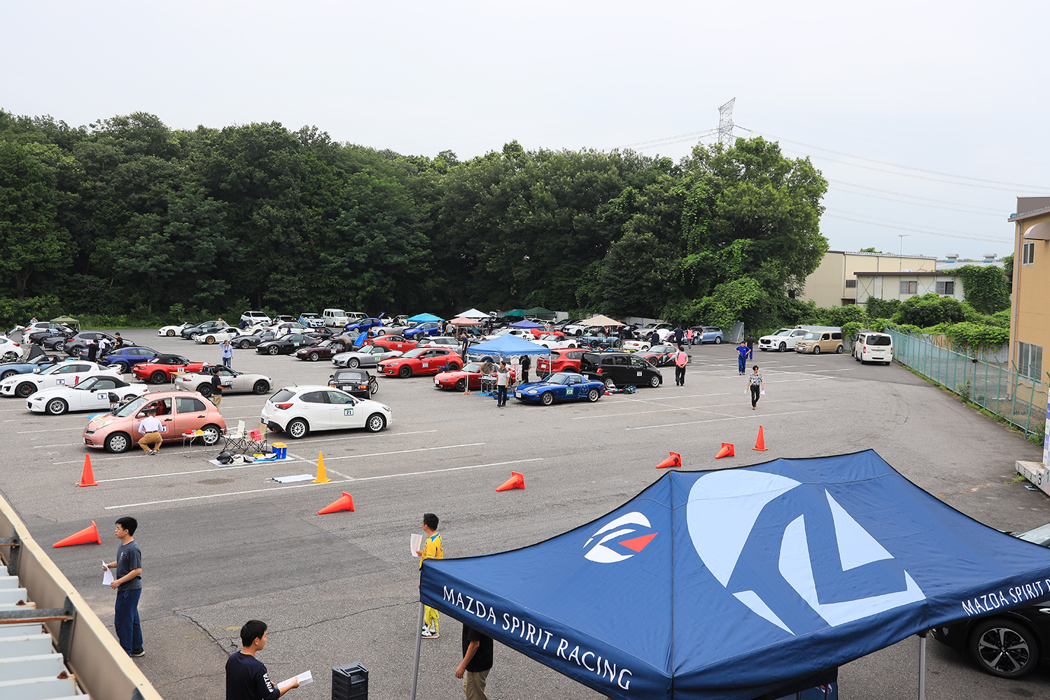 MAZDA SPIRIT RACING GYMKHANA EXPERIENCEの会場風景 〜 画像91