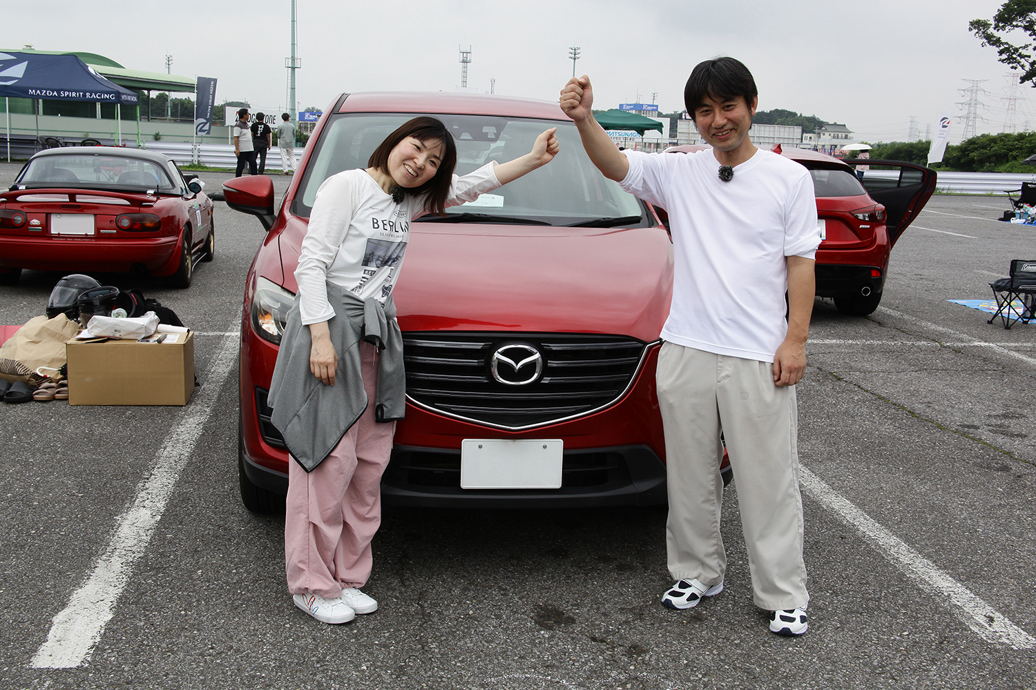 MAZDA SPIRIT RACING GYMKHANA EXPERIENCEに参戦していた荷堂夫婦とマツダCX-5 〜 画像117