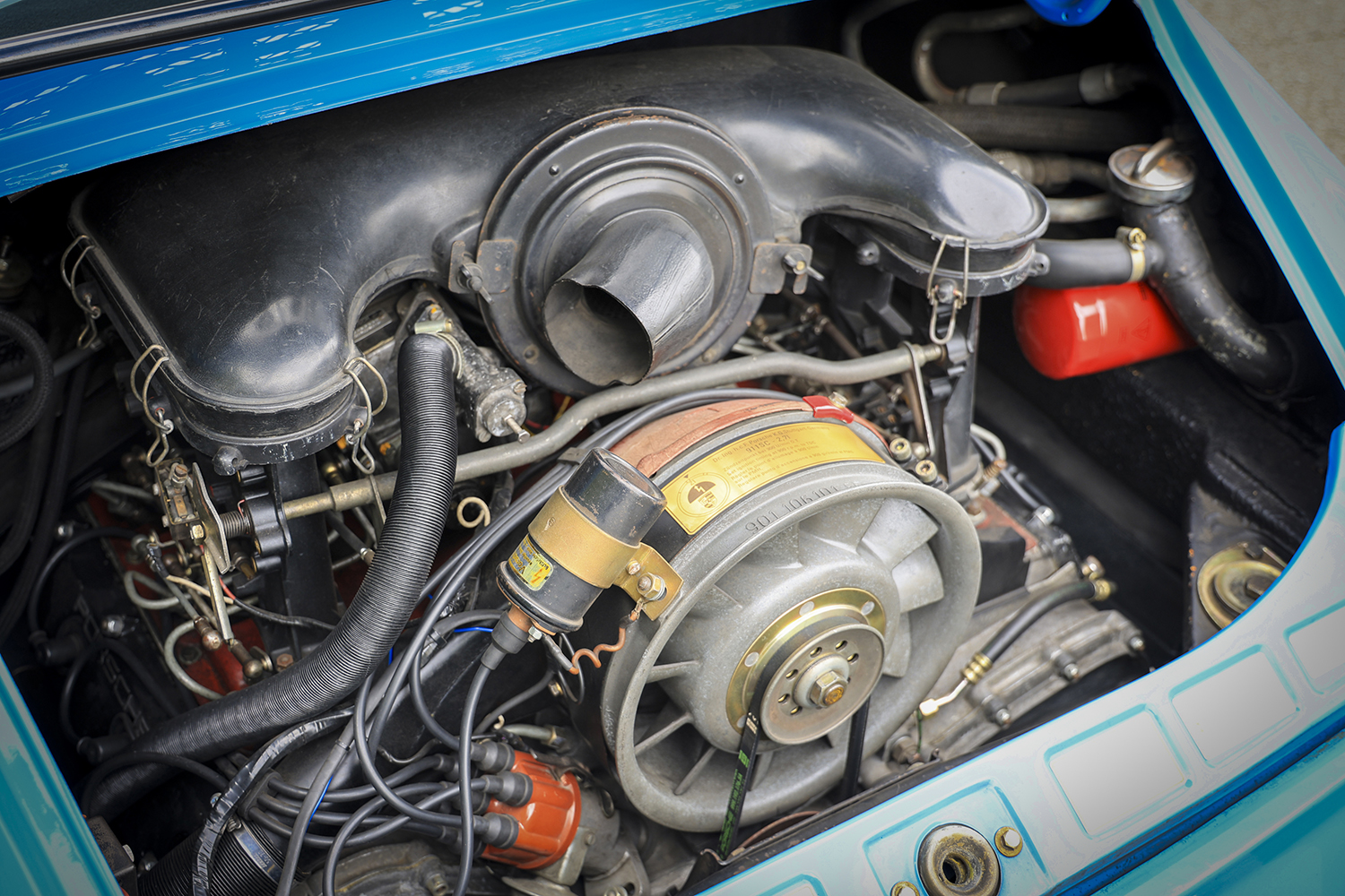 松村氏の愛車ポルシェ911Sのエンジン 〜 画像7