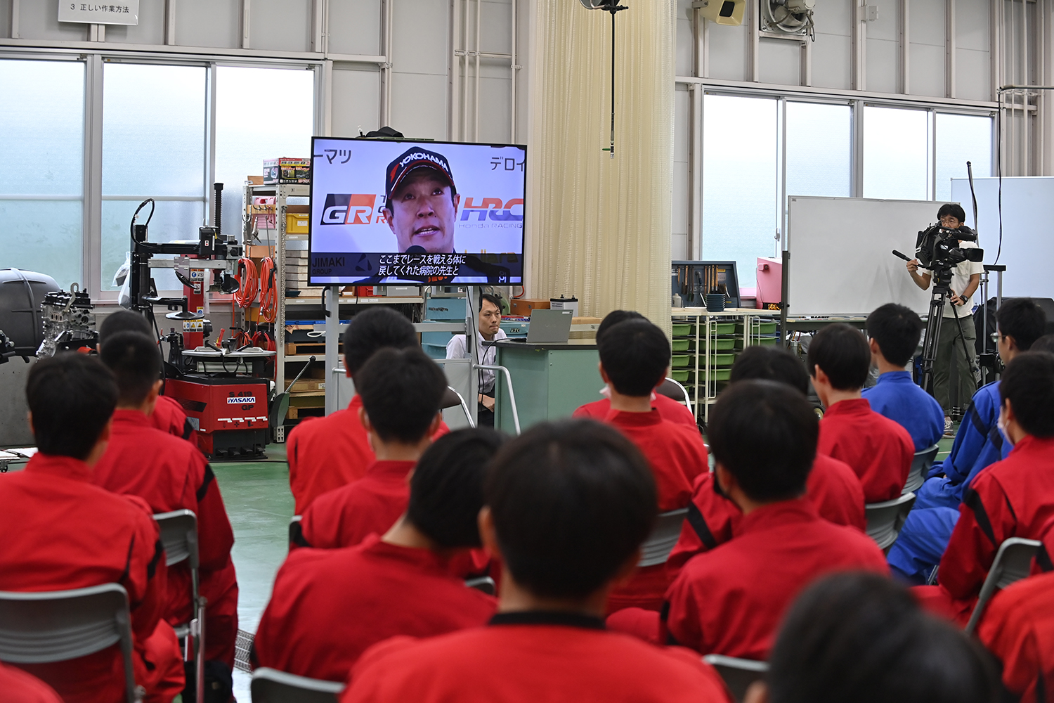 山本尚貴選手が母校の作新学院へ来校 〜 画像28