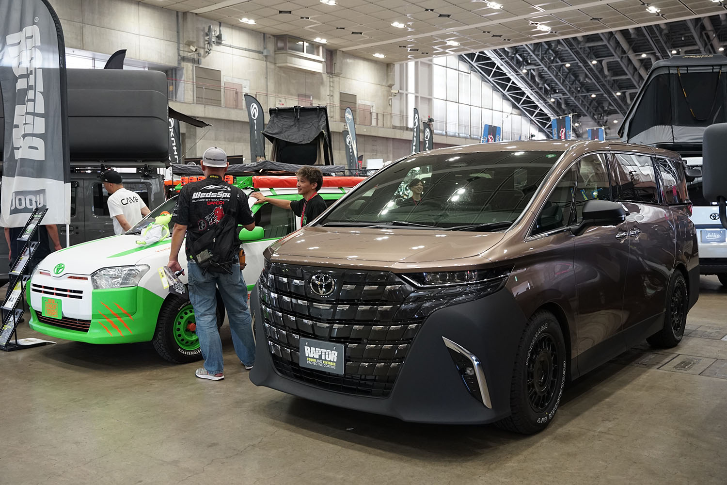 SUVにもトラックにもミニバンにも似合う次世代ペイント「ラプターライナー」施工車両が大集合 〜 画像21