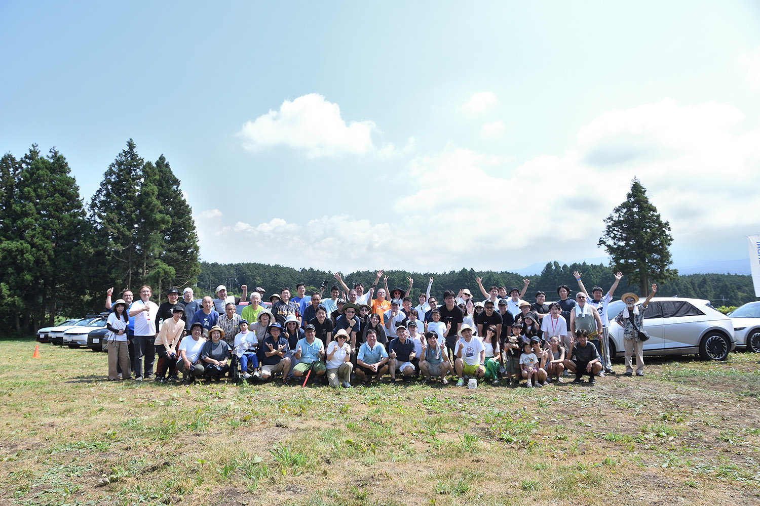 「EV Summer Camp 2024」の参加者たち