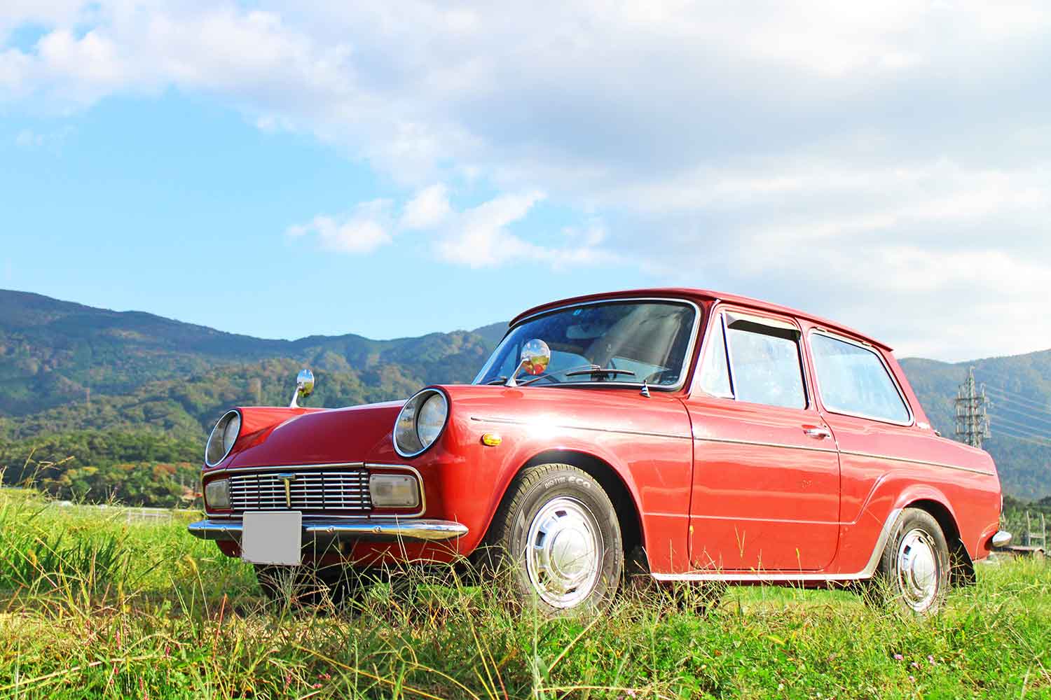 山間部に旧車で出かけている様子 〜 画像3